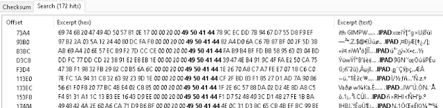 IPAD Chunk Search