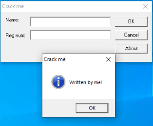 Crackme Interface